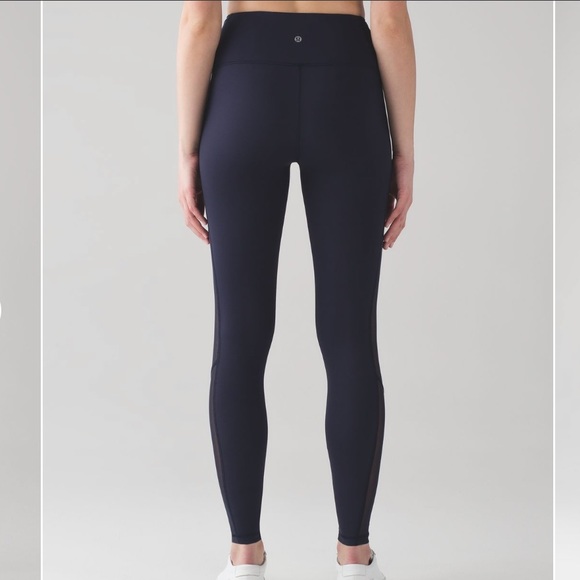 Lululemon Body Con Tight Legging Blue Size 10 - Picture 2 of 14
